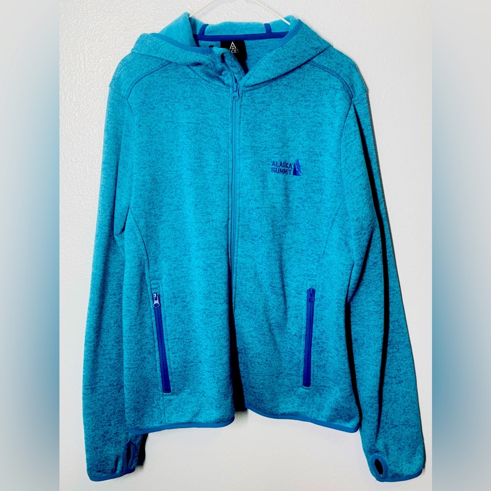 Aces Alaska Summit Teal Cotton Jacket